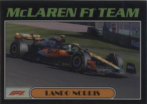 2023 Topps Chrome Formula 1 - Lando Norris #AU77-LN