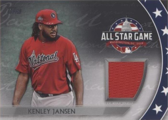 2018 Topps Update Series - Kenley Jansen #AST-KJ