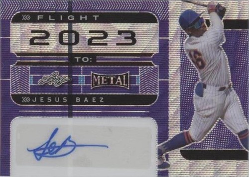 2022 Leaf Metal - Jesus Baez #FT-JB1