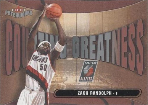 2003-04 Fleer Patchworks - Zach Randolph #7 CG