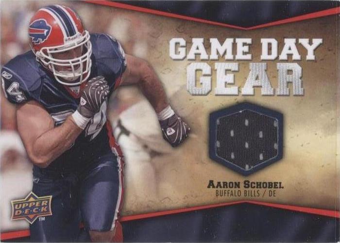2009 Upper Deck Aaron Schobel #NFL-AS