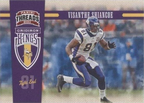 2011 Panini Threads Visanthe Shiancoe #33