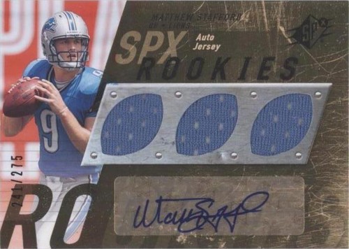 2009 SPx Matthew Stafford #91