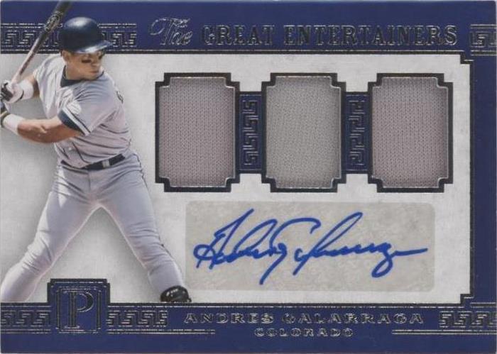 2016 Panini Pantheon - Andres Galarraga #TGE-AG