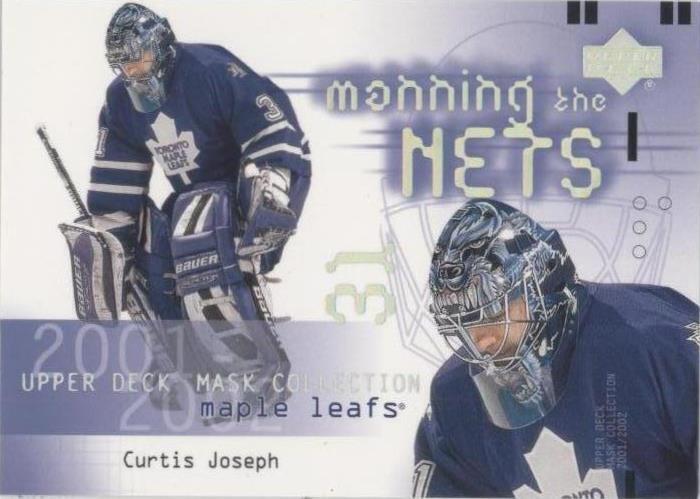 2001-02 Upper Deck Mask Collection - Curtis Joseph #128