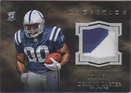 2011 Topps Inception Delone Carter #RP-DC