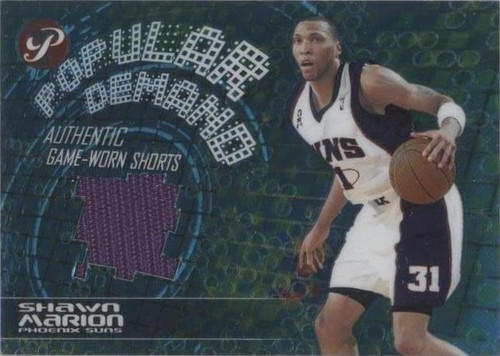 2002-03 Topps Pristine - Shawn Marion #PD-SM