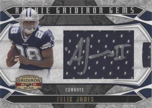 2008 Donruss Gridiron Gear Felix Jones #214