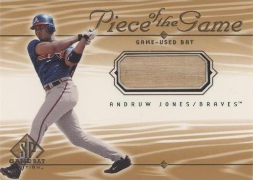 2001 SP Game Bat Edition - Andruw Jones #AJ