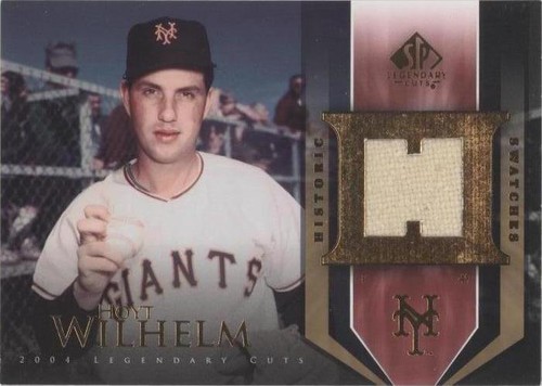 2004 SP Legendary Cuts - Hoyt Wilhelm #HS-HW