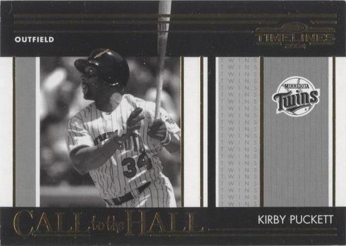 2004 Donruss Timelines - Kirby Puckett #CH-13