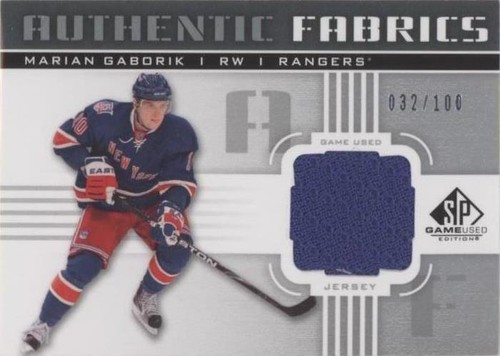 2011-12 SP Game Used Edition - Marian Gaborik #AF-MG