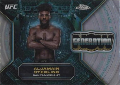 2024 Topps Chrome UFC - Aljamain Sterling #GNW-6