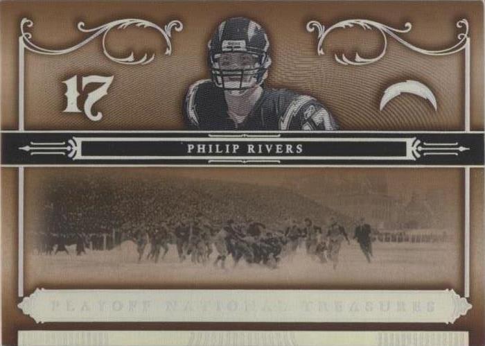 2006 Playoff National Treasures Philip Rivers #91