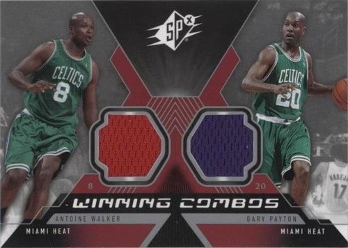2005-06 SPx - Antoine Walker/Gary Payton #WC-WP