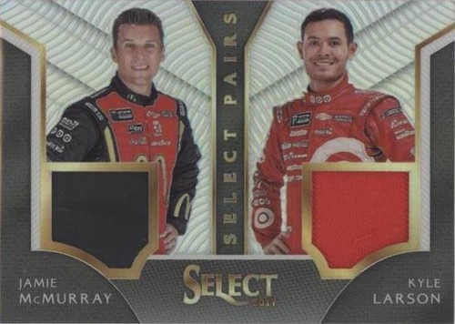 2017 Panini Select - Jamie McMurray Kyle Larson #JM-KL