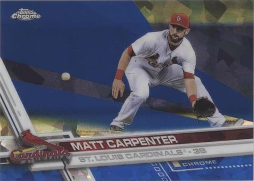 2017 Topps Chrome Sapphire Edition - Matt Carpenter #359