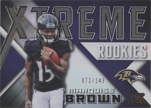 2019 Panini XR Marquise Brown #X-7