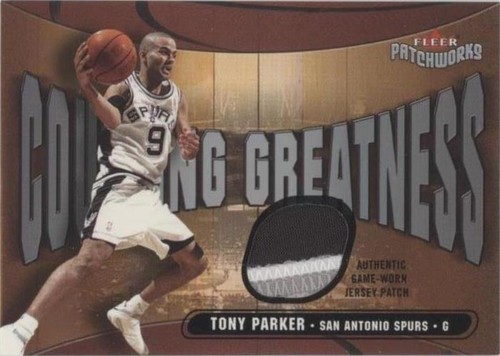 2003-04 Fleer Patchworks - Tony Parker #CG-TP