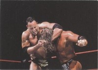 2000 Comic Images WWF Rock Solid - The Rock #36
