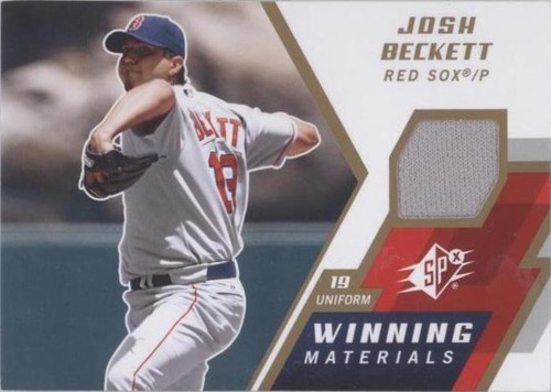 2009 SPx - Josh Beckett #WM-JB