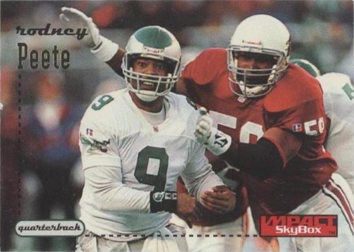1996 Skybox Impact Rodney Peete #110