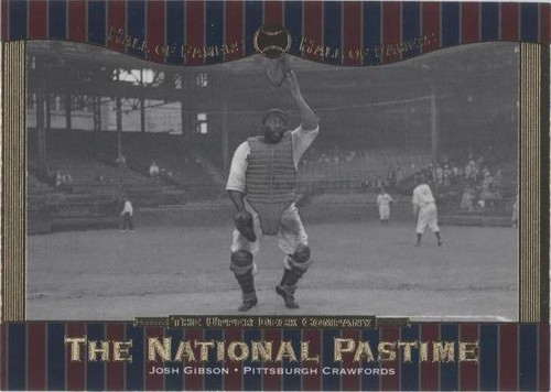 2001 Upper Deck Hall of Famers - Josh Gibson #64