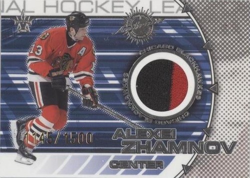 2000-01 Pacific Vanguard - Alex Zhamnov Cory Stillman #10