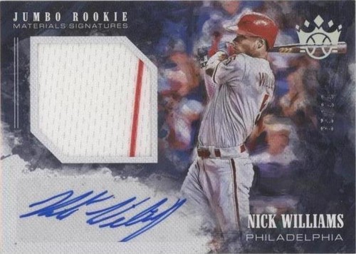 2018 Panini Diamond Kings - Nick Williams #JRMS-NW
