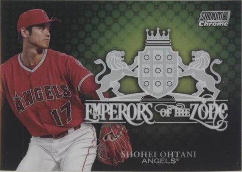 2020 Stadium Club Chrome #EOZ-4 Shohei Ohtani Emperors of the Zone