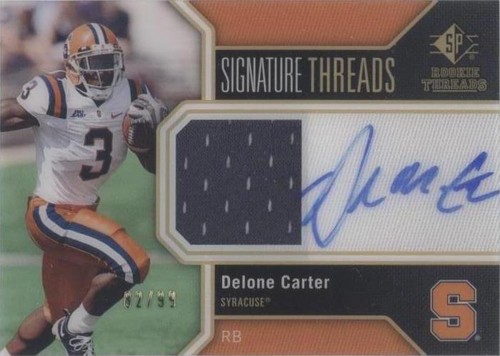 2011 SP Authentic Delone Carter #TH-DC