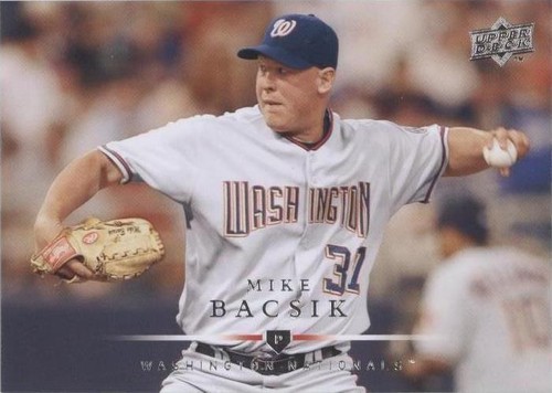 2008 Upper Deck - Mike Bacsik #162