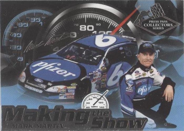 2005 Press Pass Collectors Series - Mark Martin #MS 26