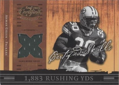 2004 Leaf Certified Materials Ahman Green #CS-21