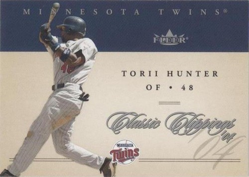 2004 Fleer Classic Clippings - Torii Hunter #48