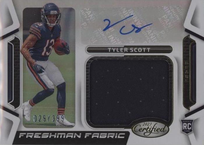 2023 Panini Certified Tyler Scott #FFMS-8