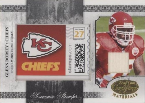 2008 Leaf Certified Materials Glenn Dorsey #SS-29