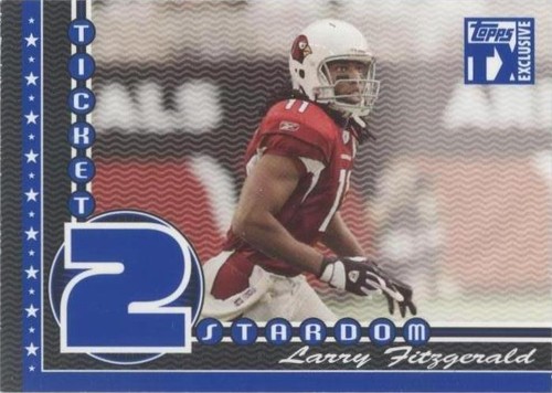 2007 Topps TX Exclusive Larry Fitzgerald #ST-LF