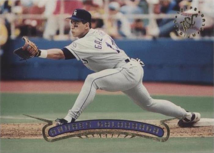 1996 Topps Stadium Club - Andres Galarraga #150