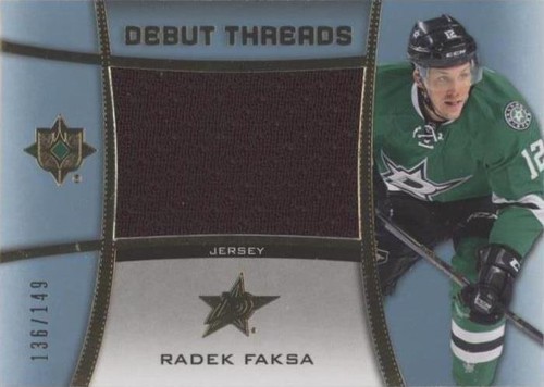 2015-16 Upper Deck Ultimate Collection - Radek Faksa #DT-RF