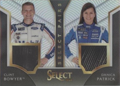 2017 Panini Select - Clint Bowyer Danica Patrick #CB-DP