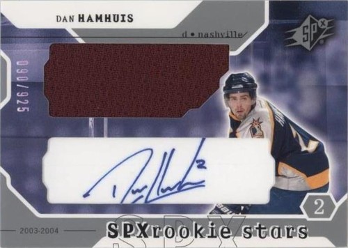 2003-04 SPx - Dan Hamhuis #212