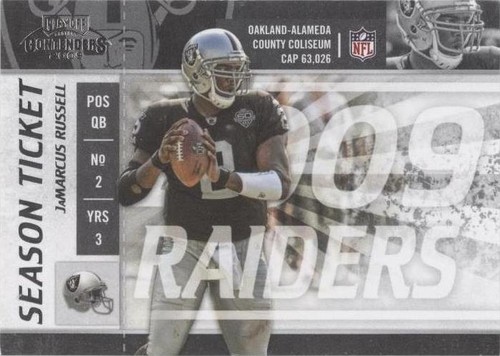 2009 Playoff Contenders JaMarcus Russell #71