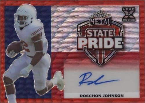 2023 Leaf Metal Roschon Johnson #SP-RJ1