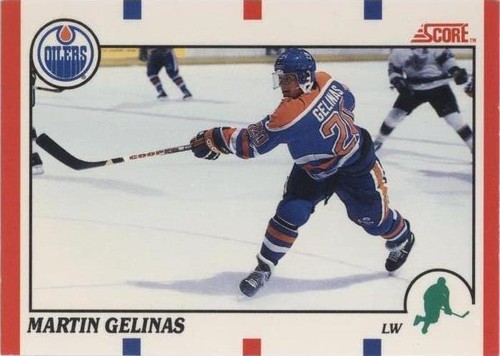 1990-91 Score - Martin Gelinas #301