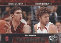 2008 Press Pass - Robin Lopez/Brook Lopez #55