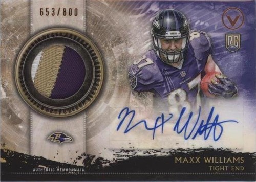2015 Topps Valor Maxx Williams #SHA-MW