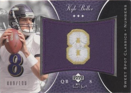 2003 Upper Deck Sweet Spot Kyle Boller #P-KB