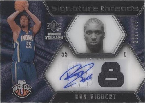 2008-09 SP Rookie Threads - Roy Hibbert #77