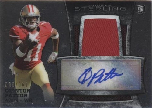2013 Bowman Sterling Quinton Patton #BSAR-QP